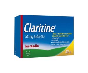Claritine 10mg tabletta 60 db
