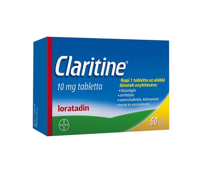 Claritine 10mg tabletta 60 db