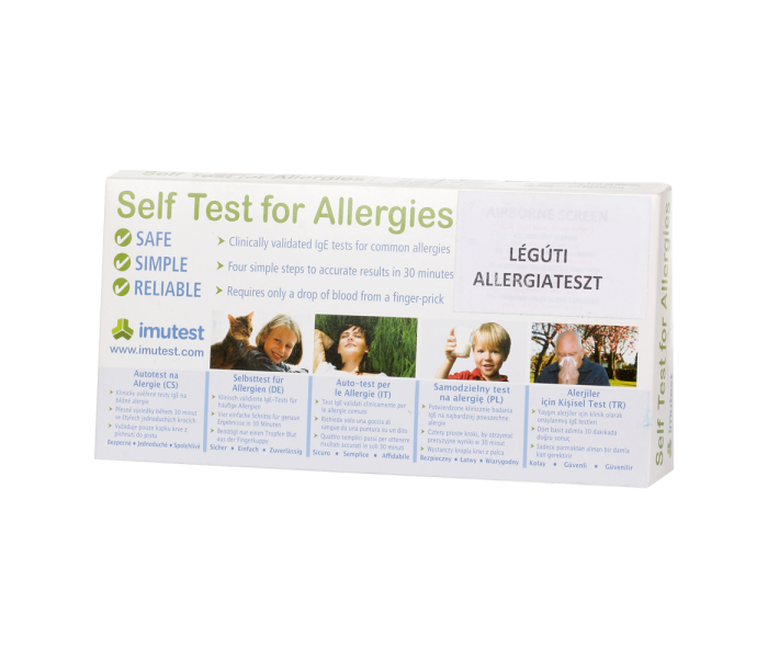 Imutest teszt légúti allergiára 1 db