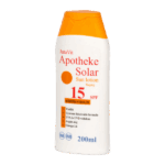 JutaVit Apotheke Solar naptej SPF 15 200ml