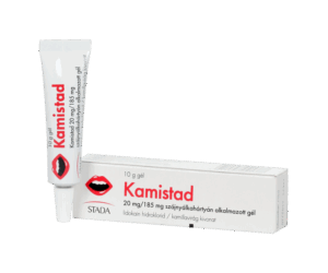 Kamistad 20 mg/185 mg szájnyálkahártyán alkalmazott gél 10g