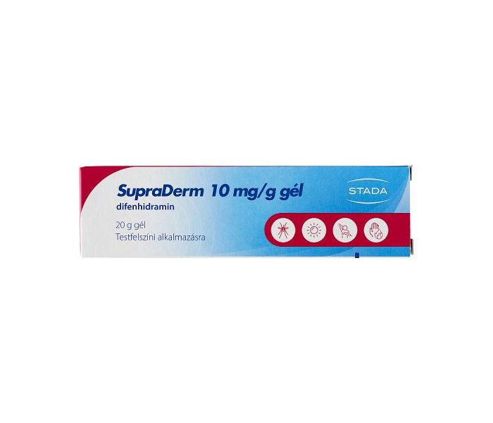 Supraderm 10 mg/g gél 20g