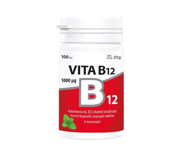 Vitablans Vita B12-vitamin 1000 mcg tabletta 100 db