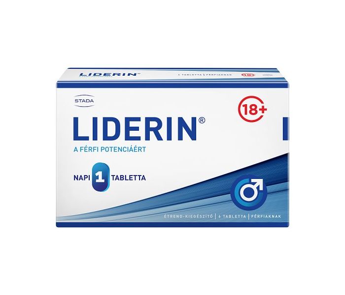 Walmark Liderin Ginzeng+Fenyőkéreg tabletta 6 db